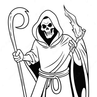 Demon Grim Reaper Värityskuvat