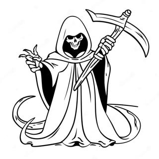 Demon Grim Reaper Värityskuvat