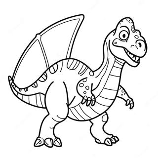 Hybrididinosaurukset Värityskuvat