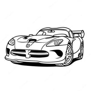 Dodge Viper Urheiluauto Varityssivu 52446-43626