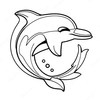 Miami Dolphins Logo Varityssivu 5262-4218