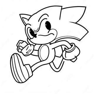 Sonic Juoksee Nopeasti Varityssivu 53308-44307