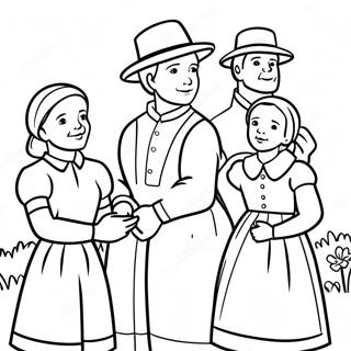 Amish Perheen Kokoontuminen Varittamissivu 53489-44439