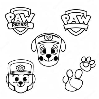 Varikkaat Paw Patrol Merkit Varityssivu 53649-44562