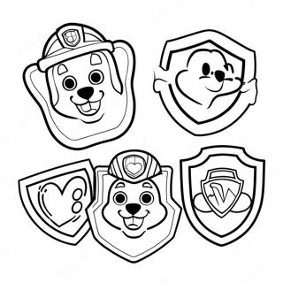 Varikkaat Paw Patrol Merkit Varityssivu 53649-44563