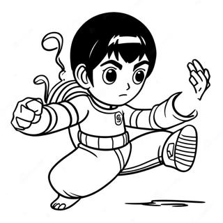 Rock Lee Dynaamisessa Asennossa Varityssivu 53779-44827