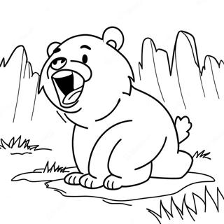 Grizzly Ja Lemmings Varityskuva 54641-45480