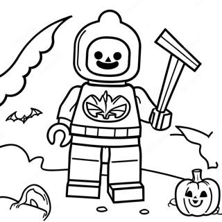 Lego Halloween Varittamissivu 55121-45863