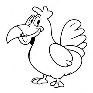 Foghorn Leghorn Koomisesti Asettuneena Varityssivu 55222-45946