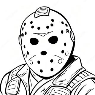 Jason Voorheesin Ikoninen Maski Varityssivu 56191-46716