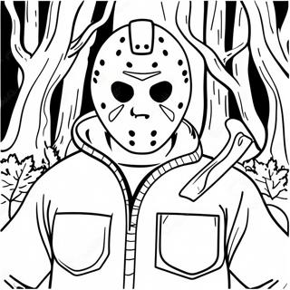 Jason Voorhees Pimeassa Metsassa Varityssivu 56192-46717