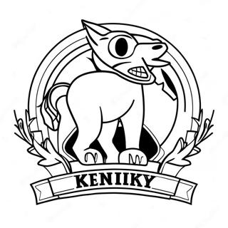 Kentuckyn Yliopiston Logo Varittamissivu 57273-47630