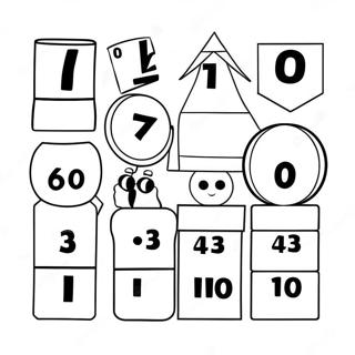 Varikas Numberblocks 100 Varittamissivu 57595-47886