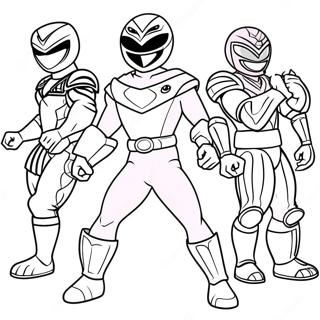 Vaaleanpunainen Power Ranger Varittamissivu 57634-47915