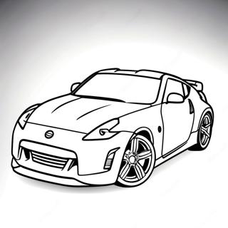 Nissan 370z Värityskuvat