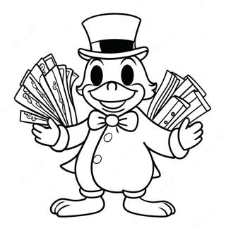 Scrooge Mcduck Rahapussien Varityssivu 57865-48103