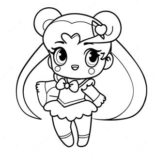 Chibi Sailor Moon Värityskuvat