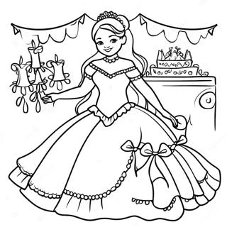 Quinceanera Värityskuvat