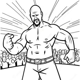 Stone Cold Steve Austin Toiminnassa Varityskuva 58135-48311