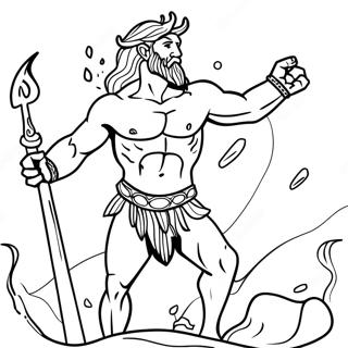 Poseidon Värityskuvat