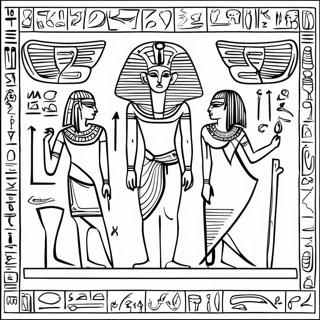 Muinaiset Egyptilaiset Hieroglyfit Varittamissivu 58736-48793