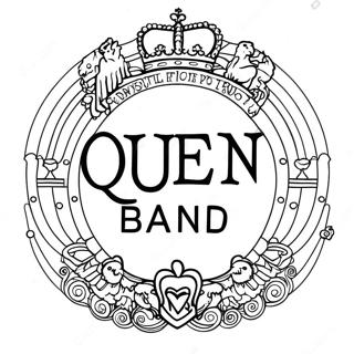 Queen Bandin Logo Varittamissivu 58755-48798