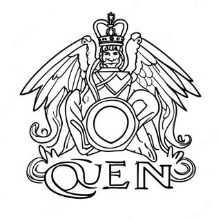 Queen Bandin Logo Varittamissivu 58755-48799