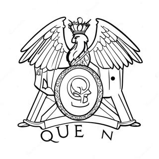 Queen Bandin Logo Varittamissivu 58755-48800