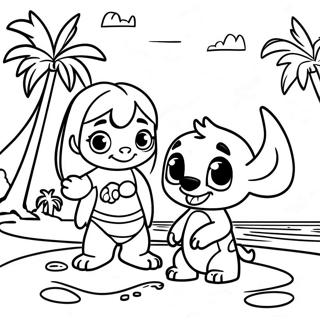 Lilo Ja Stitch Trooppisessa Paratiisissa Varityssivu 59777-49616