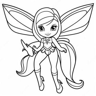 Taianomainen Winx Club Stella Varittamissivu 60507-50207