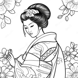 Geisha Värityskuvat