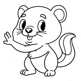 Buc Ees Muurahaiskarhu Maskotti Varitettava Sivupohja 60917-50522