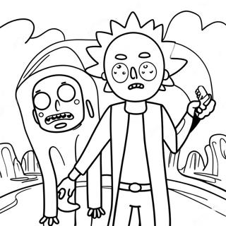 Rick Ja Morty Seikkailu Varityssivu 61467-50958