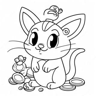 Sopo Meowth Kolikoiden Kanssa Varityssivu 61807-51229