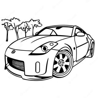 Nissan 350z Urheiluauto Varityssivu 61946-51342