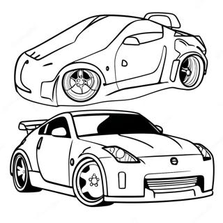 Nissan 350z Urheiluauto Varityssivu 61946-51343