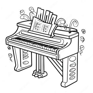 Varikas Musikaalinen Nappaimisto Varittamissivu 62438-51724