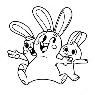 Hauskat Rabbids Toiminnassa Varityskuva 62718-51945