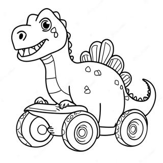 Dinosauruksen Auto Varityssivu 63319-52418