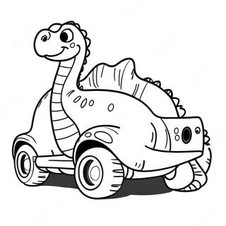 Dinosauruksen Auto Varityssivu 63319-52420