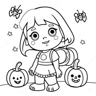 Dora Halloween Varityssivu 63849-52814