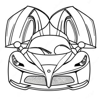 Laferrari Ferrari Värityskuvat