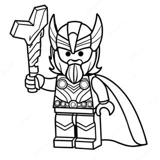 Lego Thor Värityskuvat