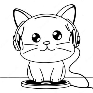 Dj Catnip Kuulokkeilla Varityssivu 64721-53513