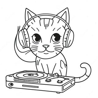 Dj Catnip Kuulokkeilla Varityssivu 64721-53516