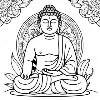 Rauhallinen Buddha Varittamissivu 6495-5287