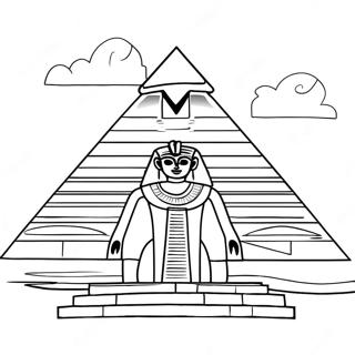 Majesteettinen Egyptilainen Pyramidi Varityssivu 65011-53734