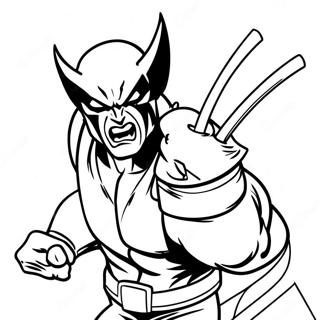 Wolverine Lapsen Varityssivu 65090-53794