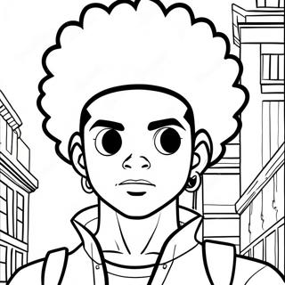 Huey Freeman Boondocks Varittamissivu 6525-5310