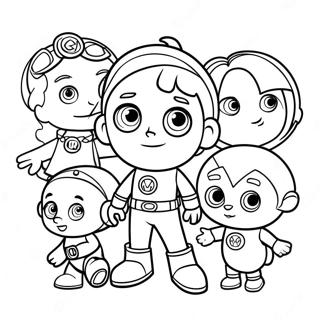 Super Why Ja Ystavat Varityssivu 6565-5342